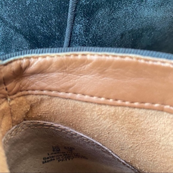 Sam Edelman Black Petty Suede Ankle Booties Size 6 - Picture 9 of 11